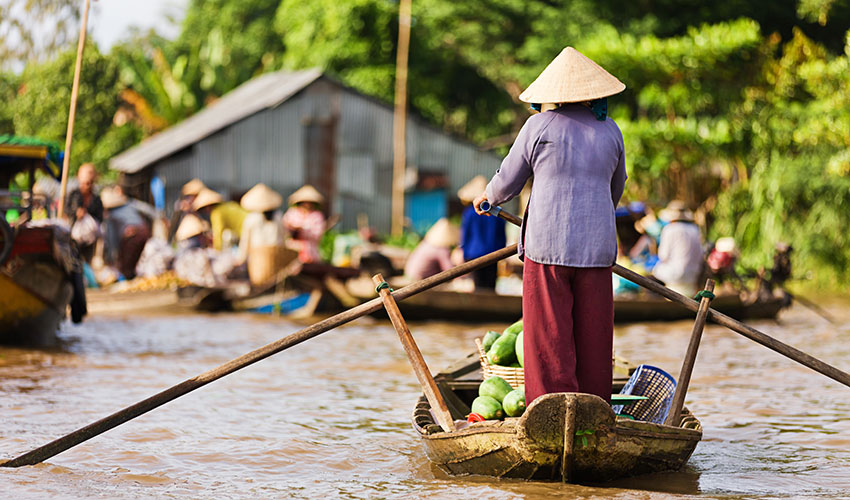 Cai Rang Floating Market and Mekong Delta Private Tour (2 days 1 night)