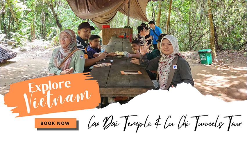 Cao Dai Temple and Cu Chi Tunnels Tour