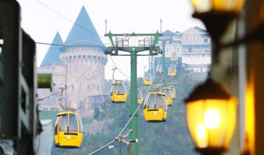 Cable Car - French Village Ba Na Hills