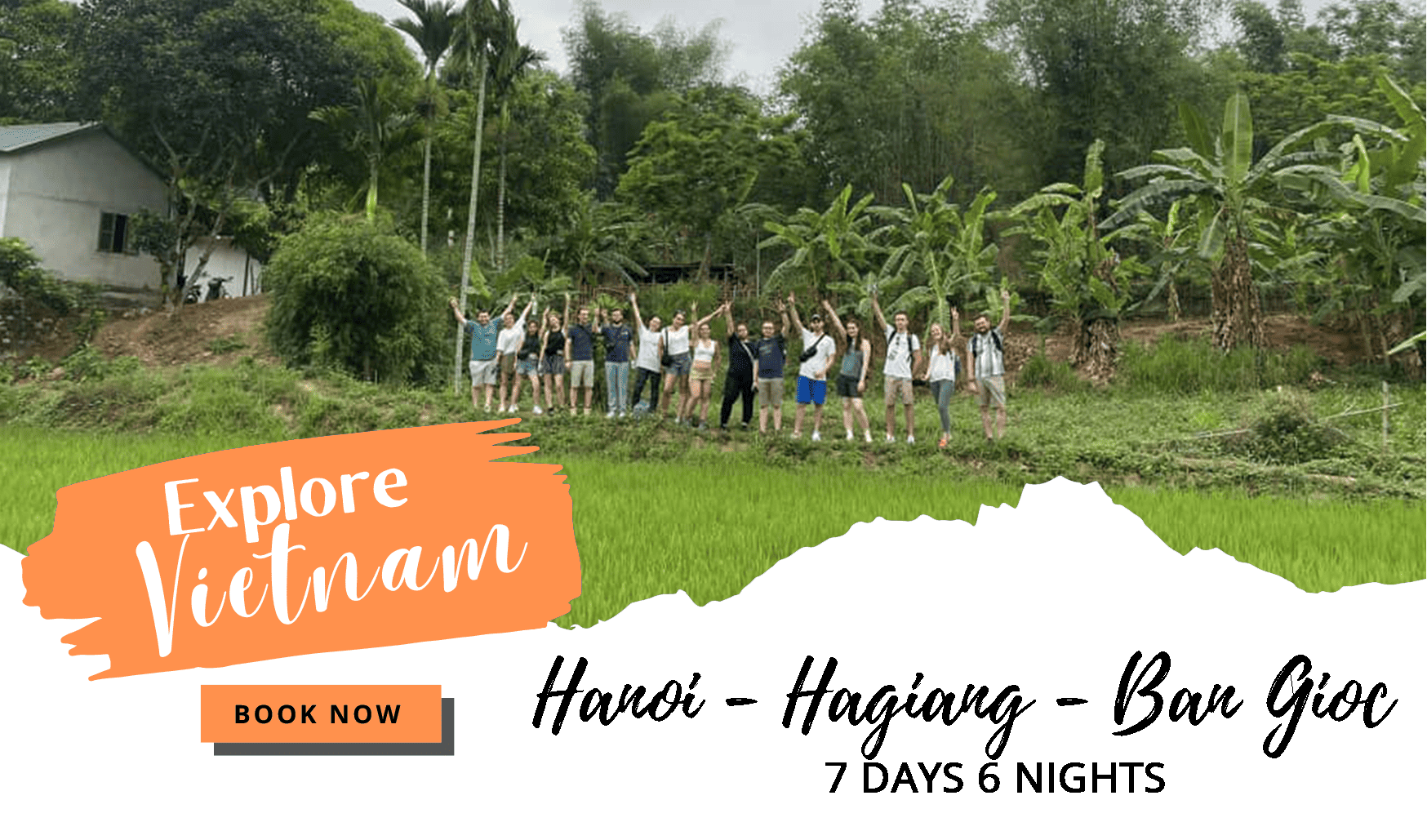 Hanoi - Hagiang - Ban Gioc | Vietnam 7 Days 6 Nights Itinerary