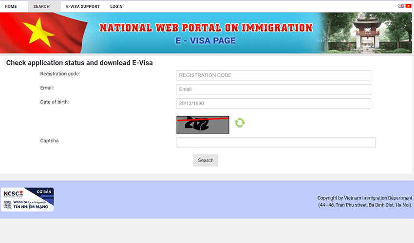 Check E-Visa Vietnam Status and Download